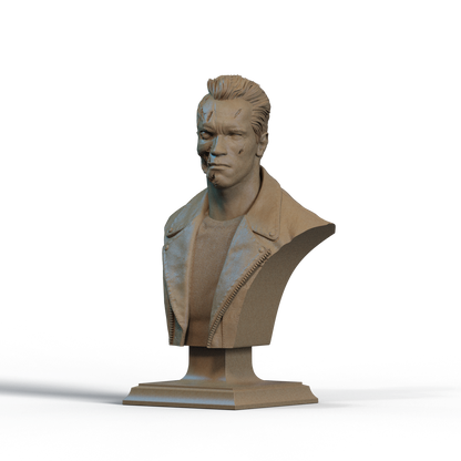 Digital STL Terminator Bust v2