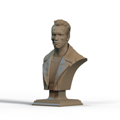 Digital STL Terminator Bust v2