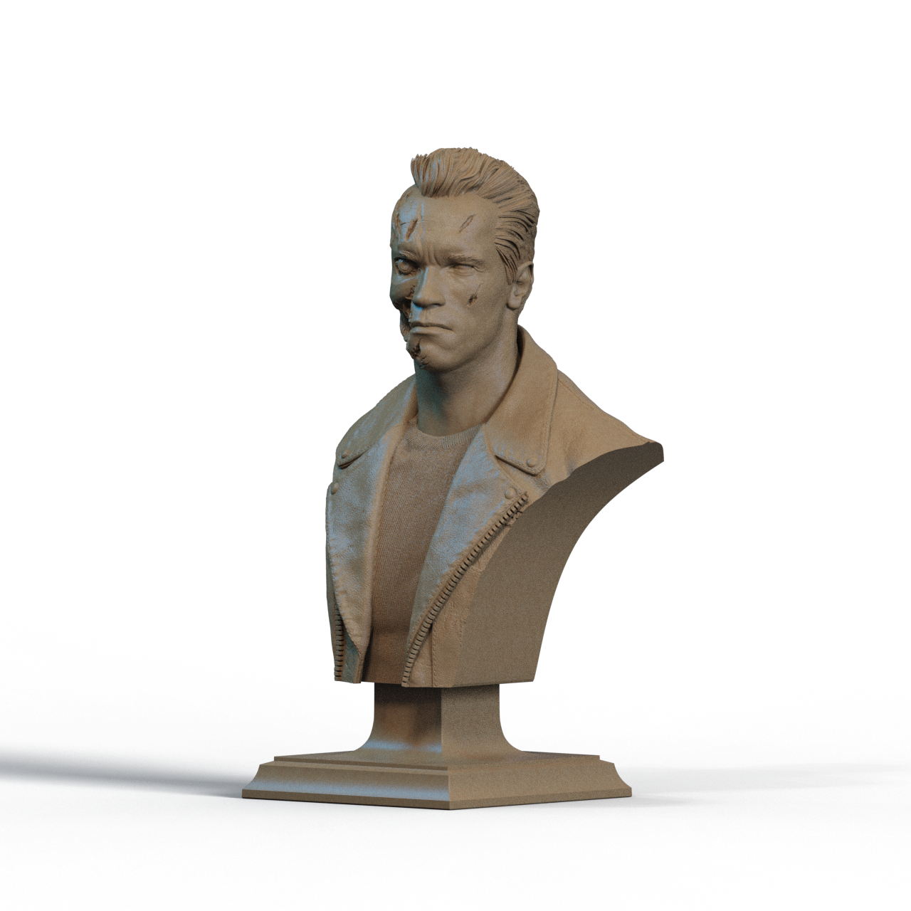 Digital STL Terminator Bust v2