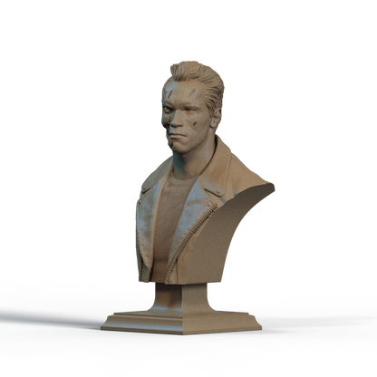 Digital STL Terminator Bust v2