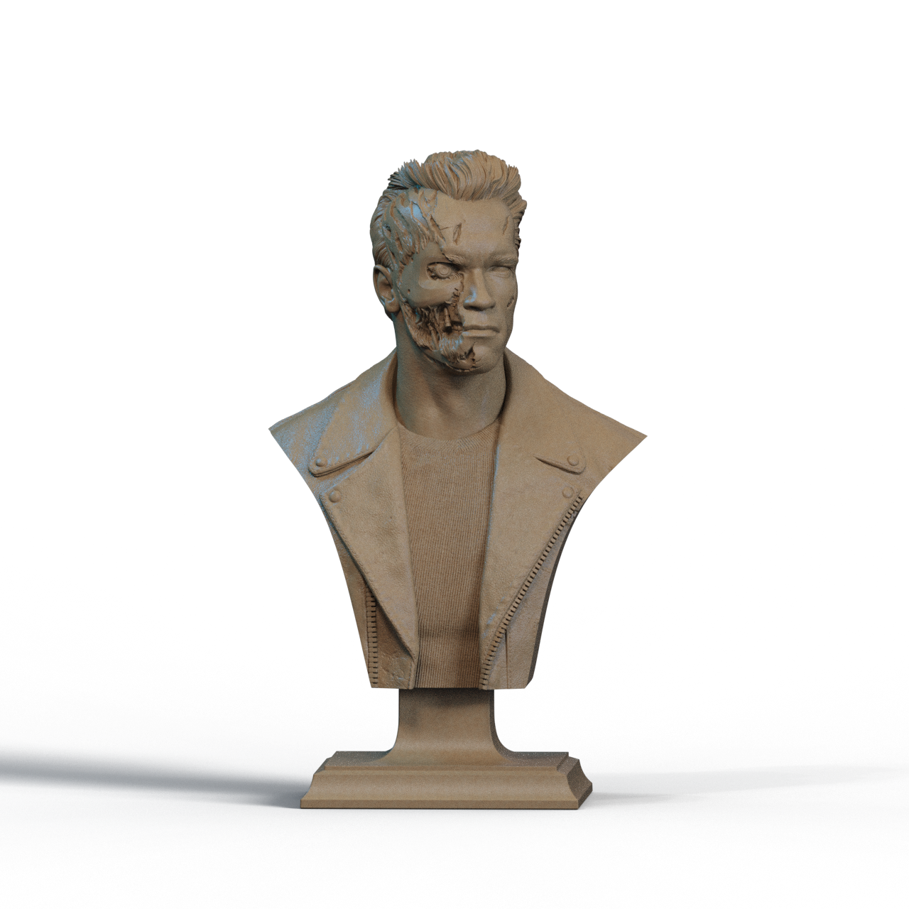 Digital STL Terminator Bust v2