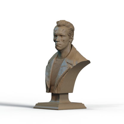 Digital STL Terminator Bust v2