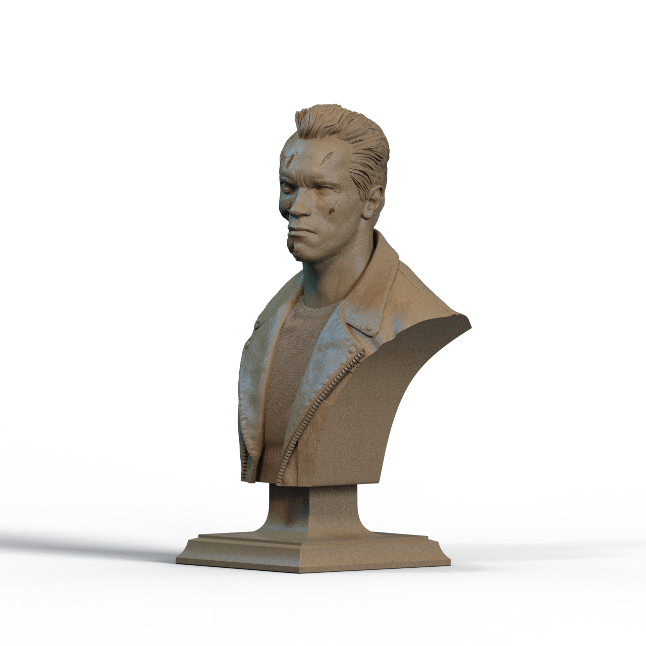 Digital STL Terminator Bust v2