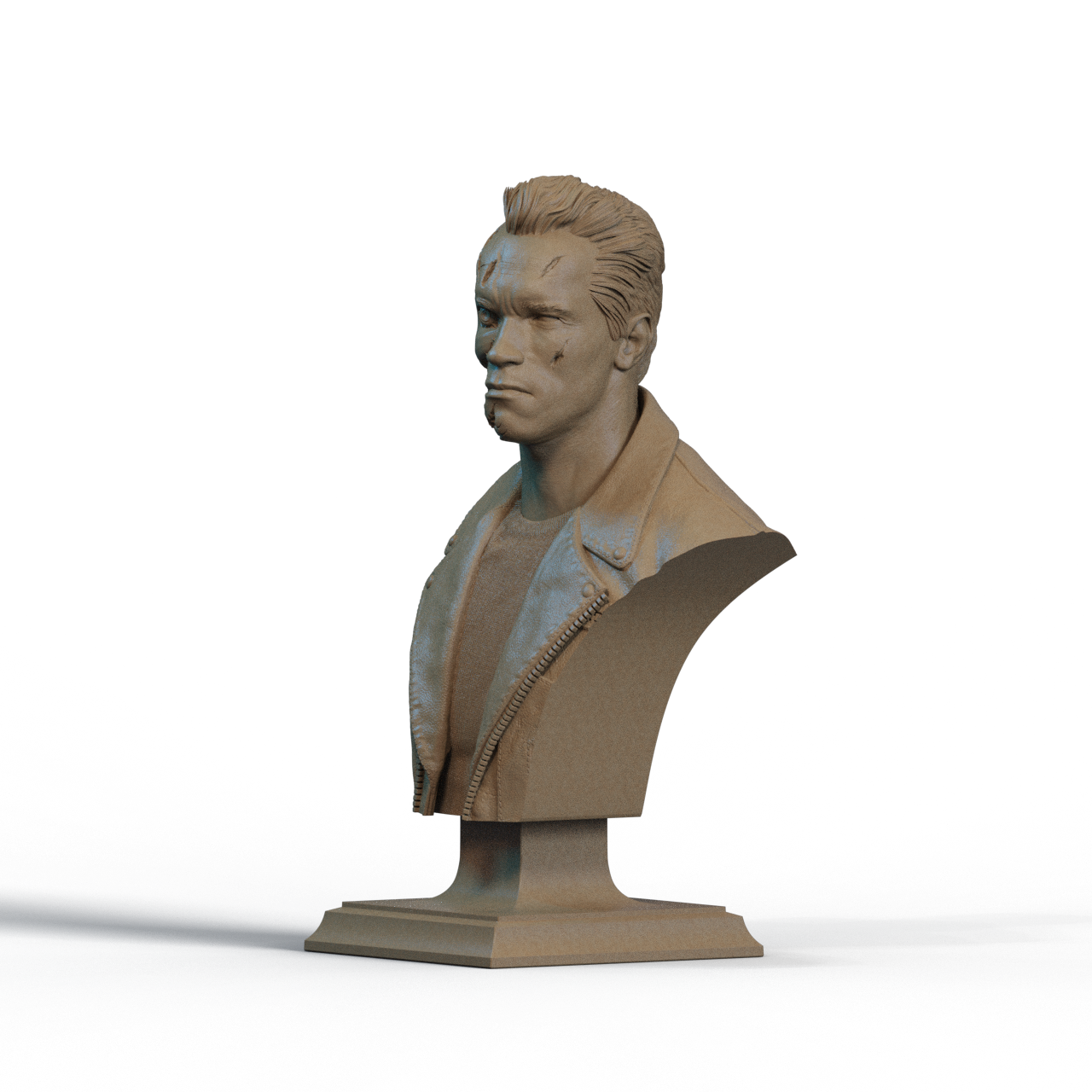 Digital STL Terminator Bust v2