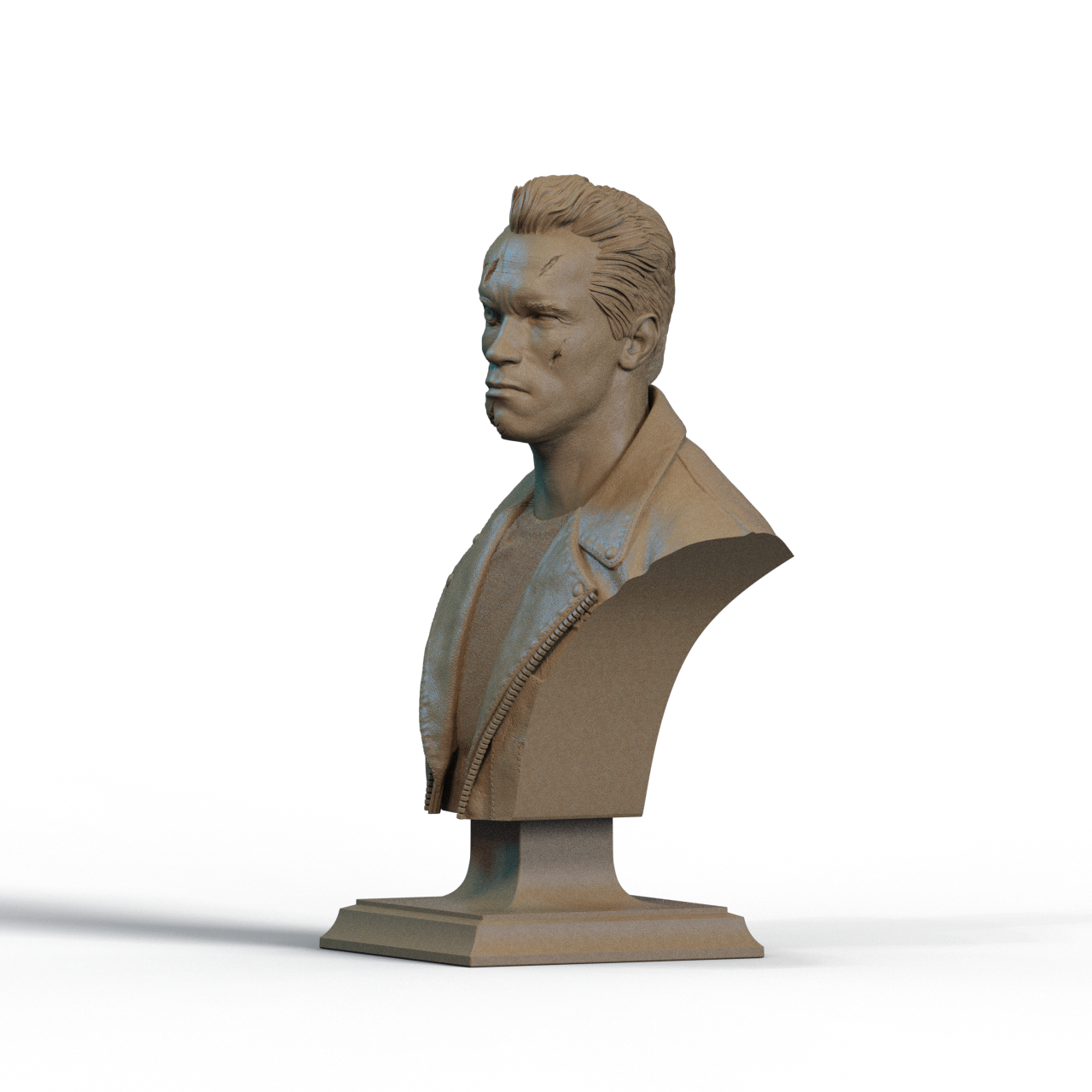 Digital STL Terminator Bust v2
