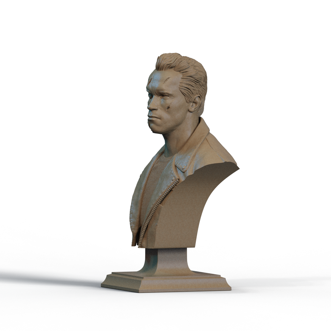 Digital STL Terminator Bust v2