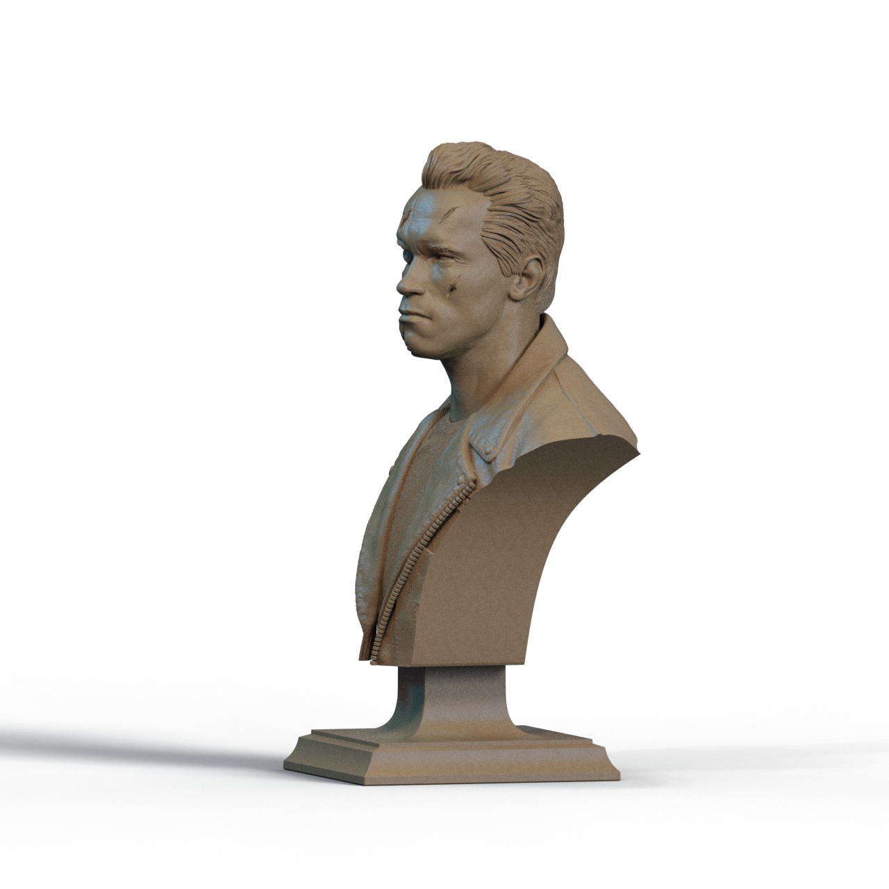 Digital STL Terminator Bust v2