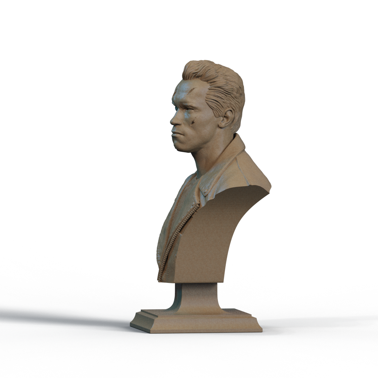 Digital STL Terminator Bust v2