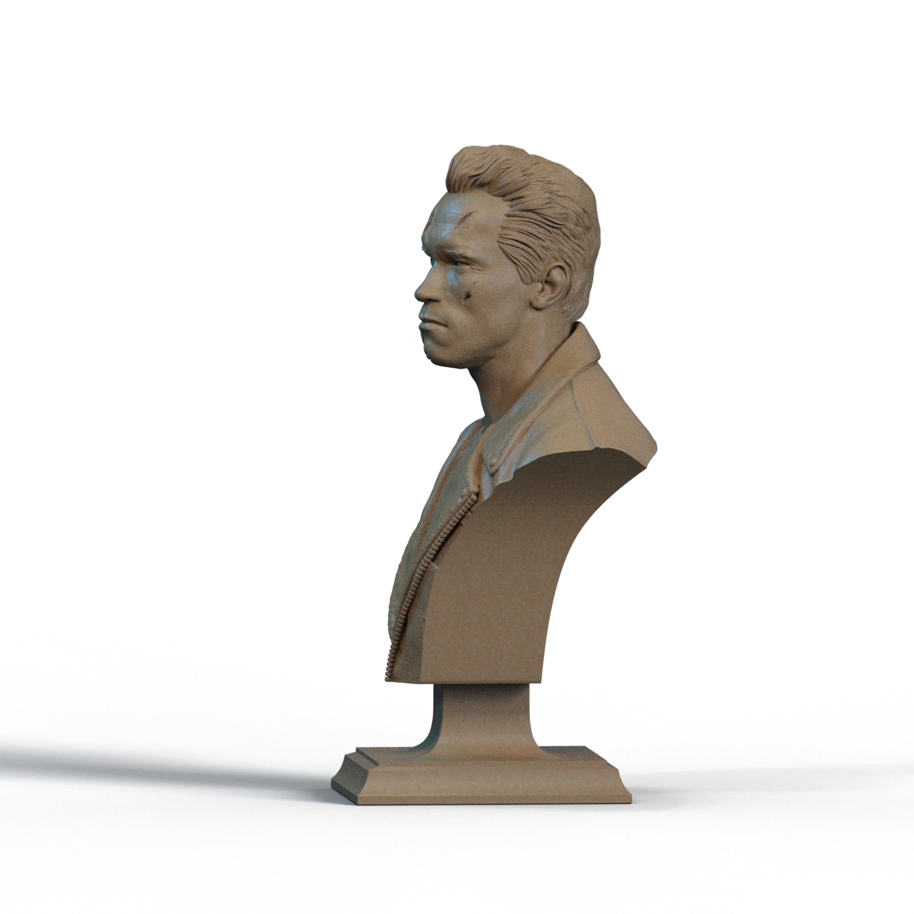 Digital STL Terminator Bust v2