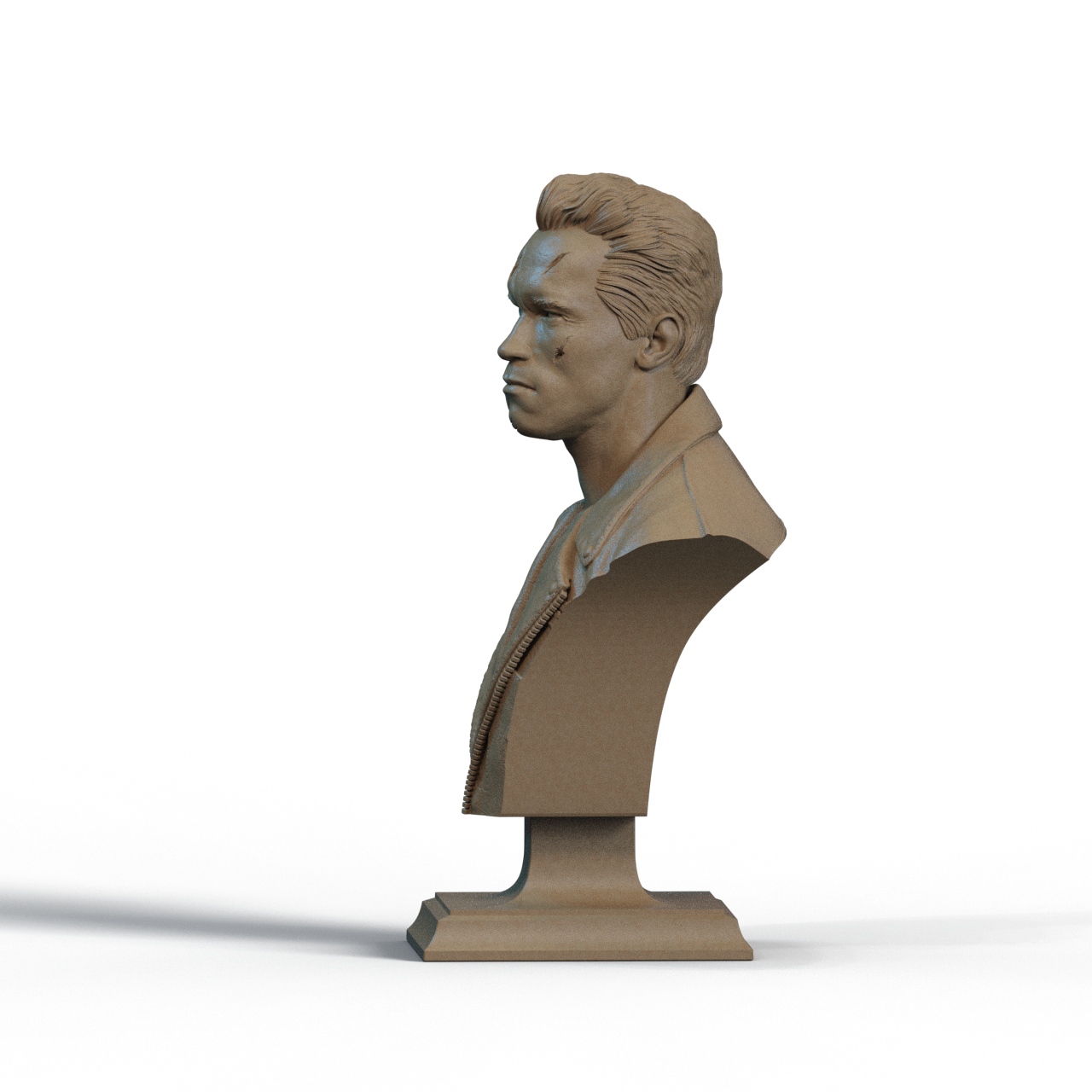 Digital STL Terminator Bust v2
