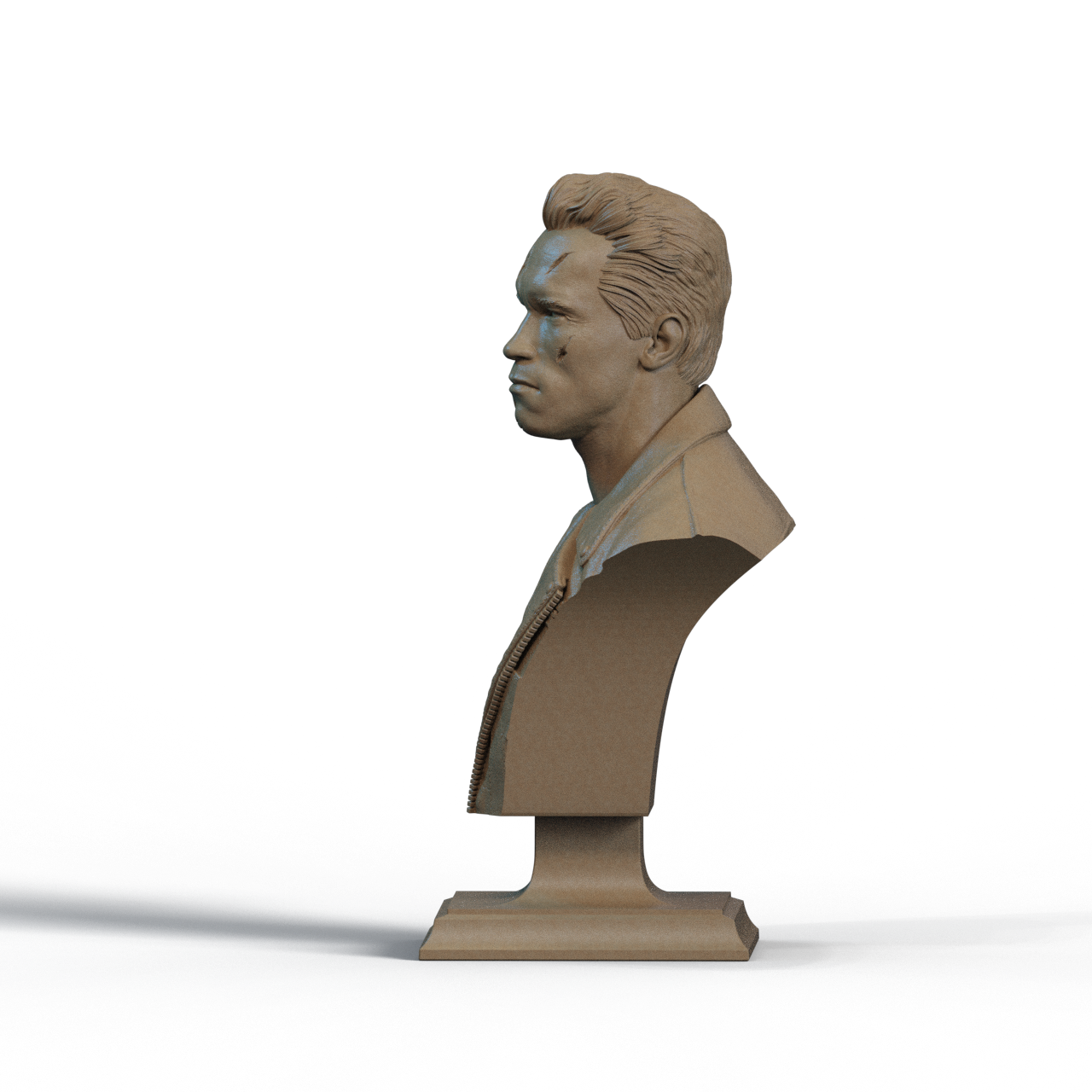 Digital STL Terminator Bust v2