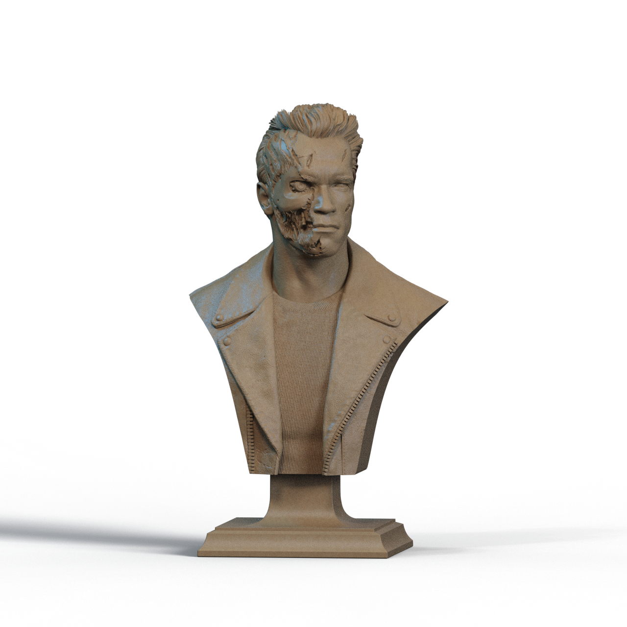 Digital STL Terminator Bust v2