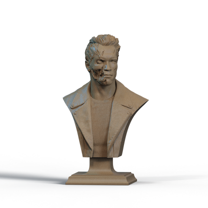 Digital STL Terminator Bust v2