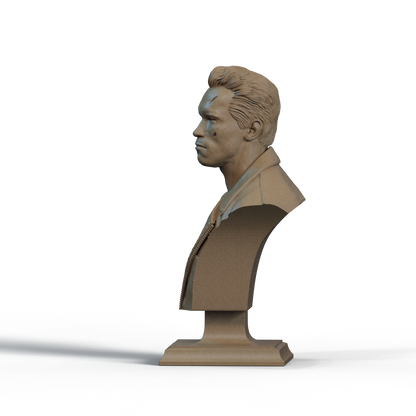 Digital STL Terminator Bust v2
