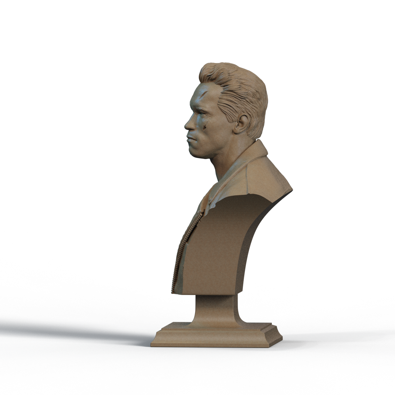 Digital STL Terminator Bust v2