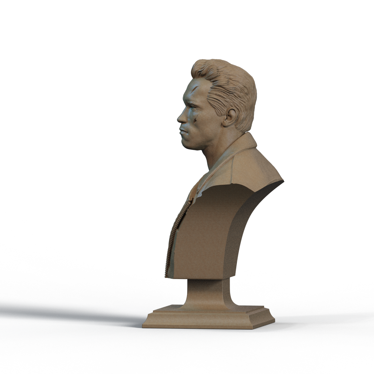 Digital STL Terminator Bust v2