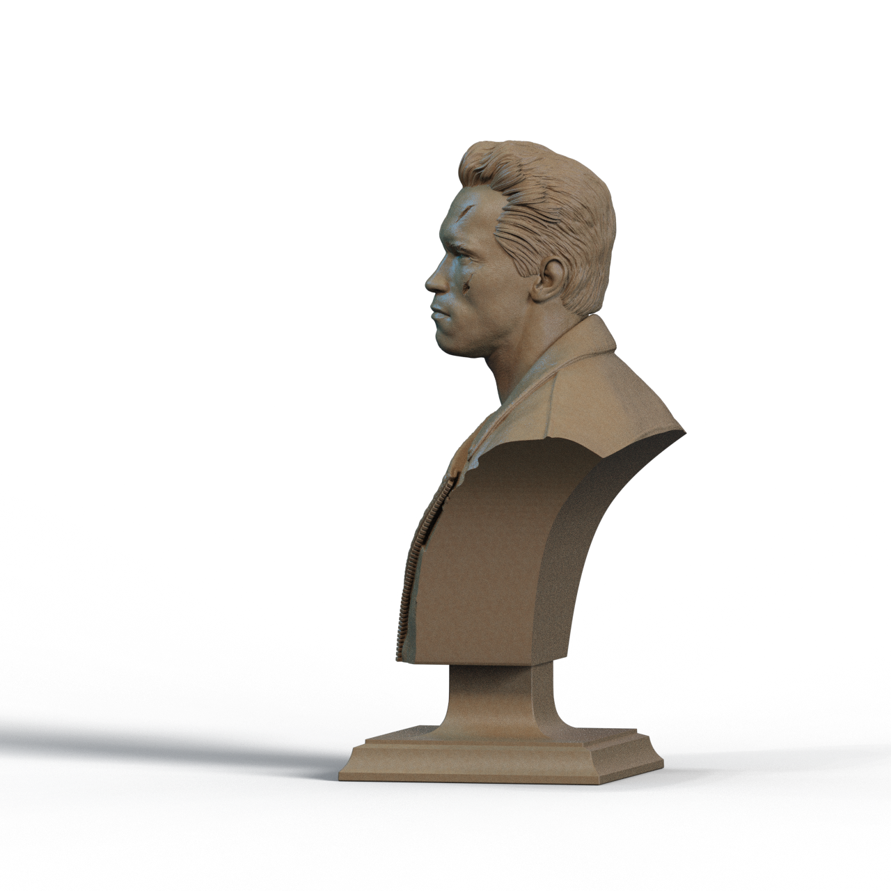 Digital STL Terminator Bust v2