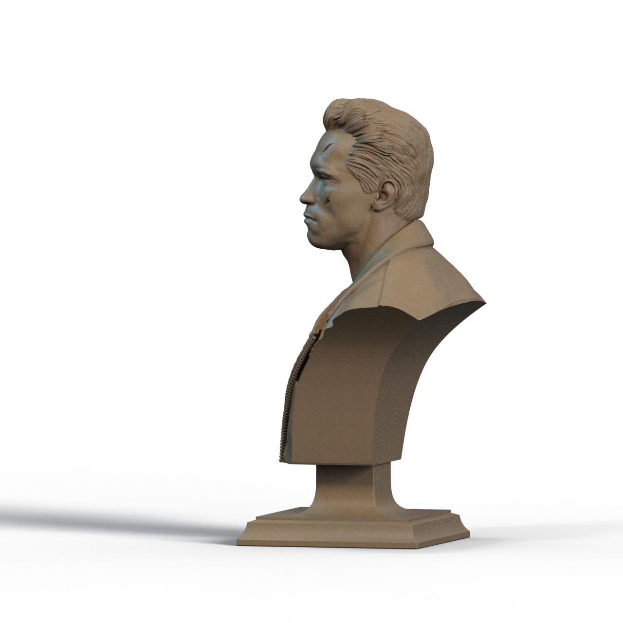 Digital STL Terminator Bust v2