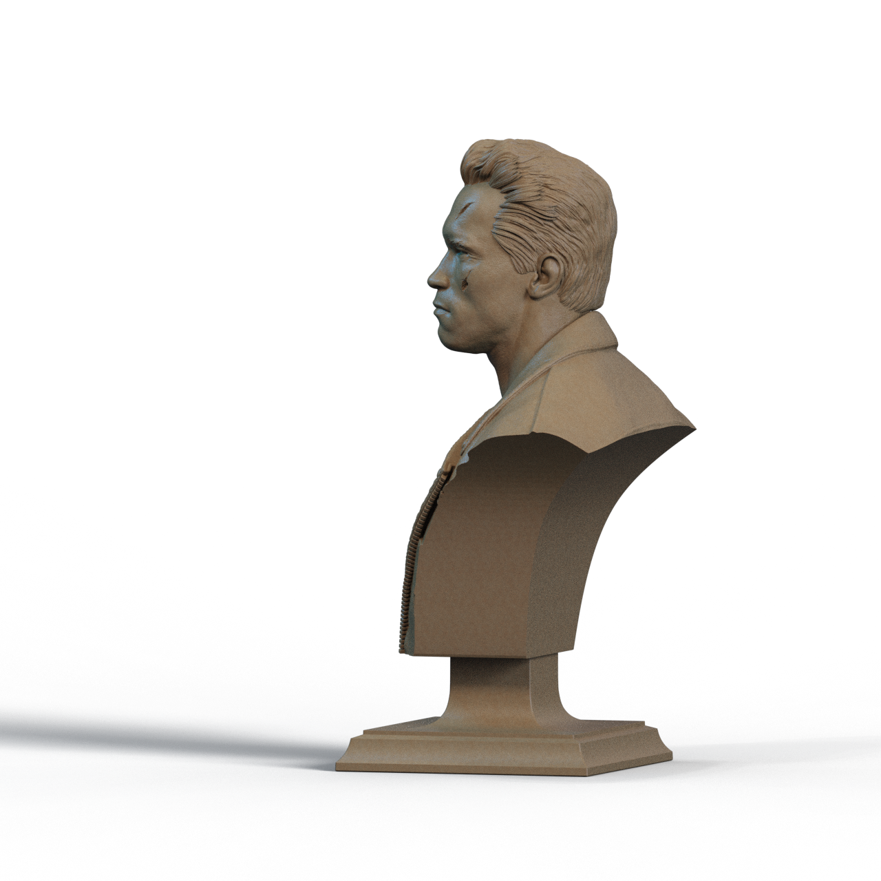 Digital STL Terminator Bust v2