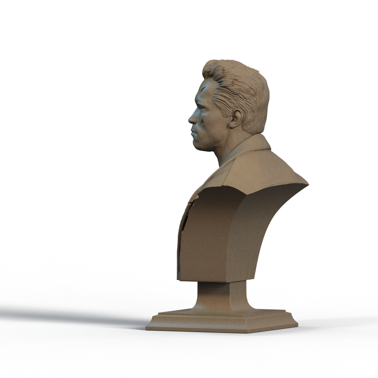 Digital STL Terminator Bust v2