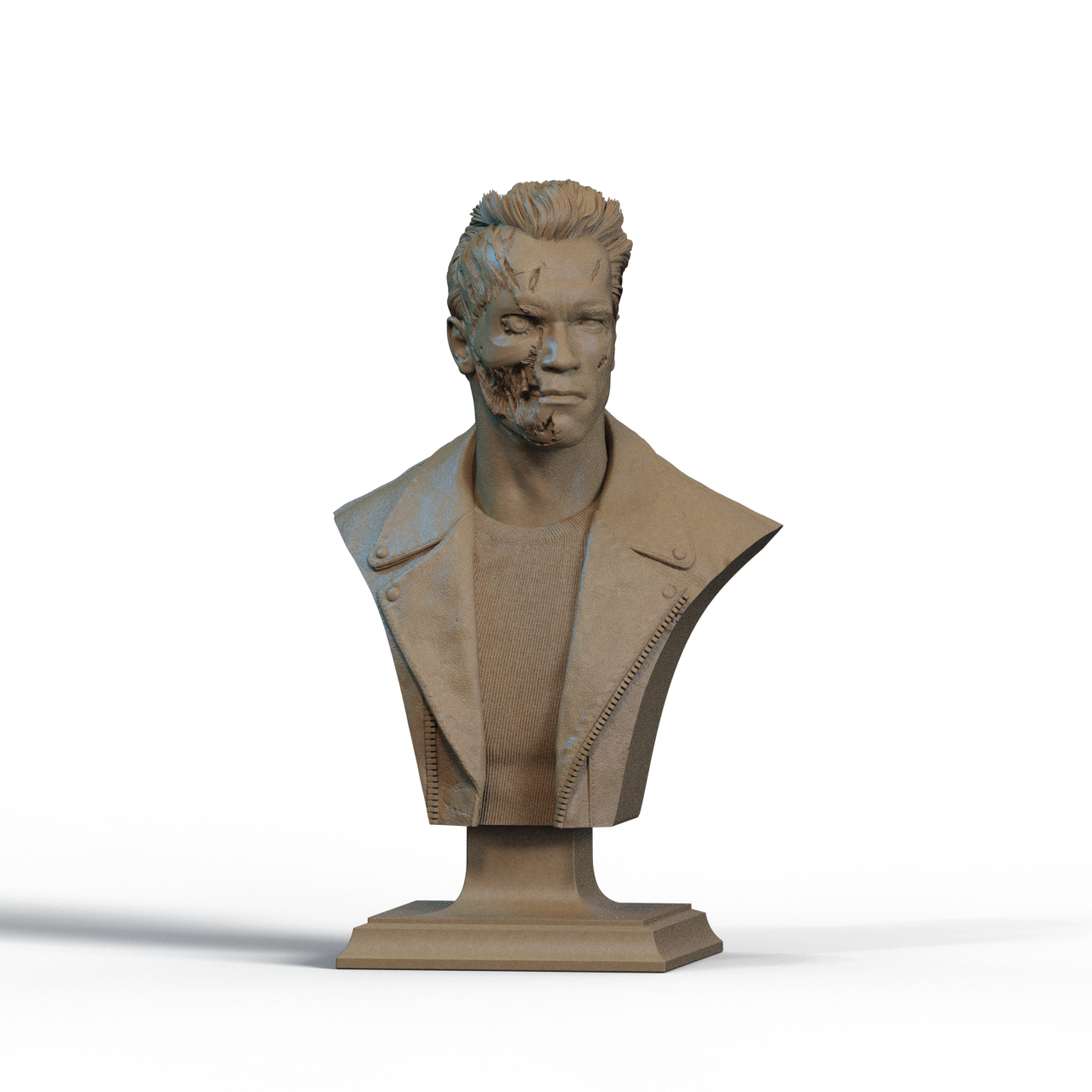 Digital STL Terminator Bust v2