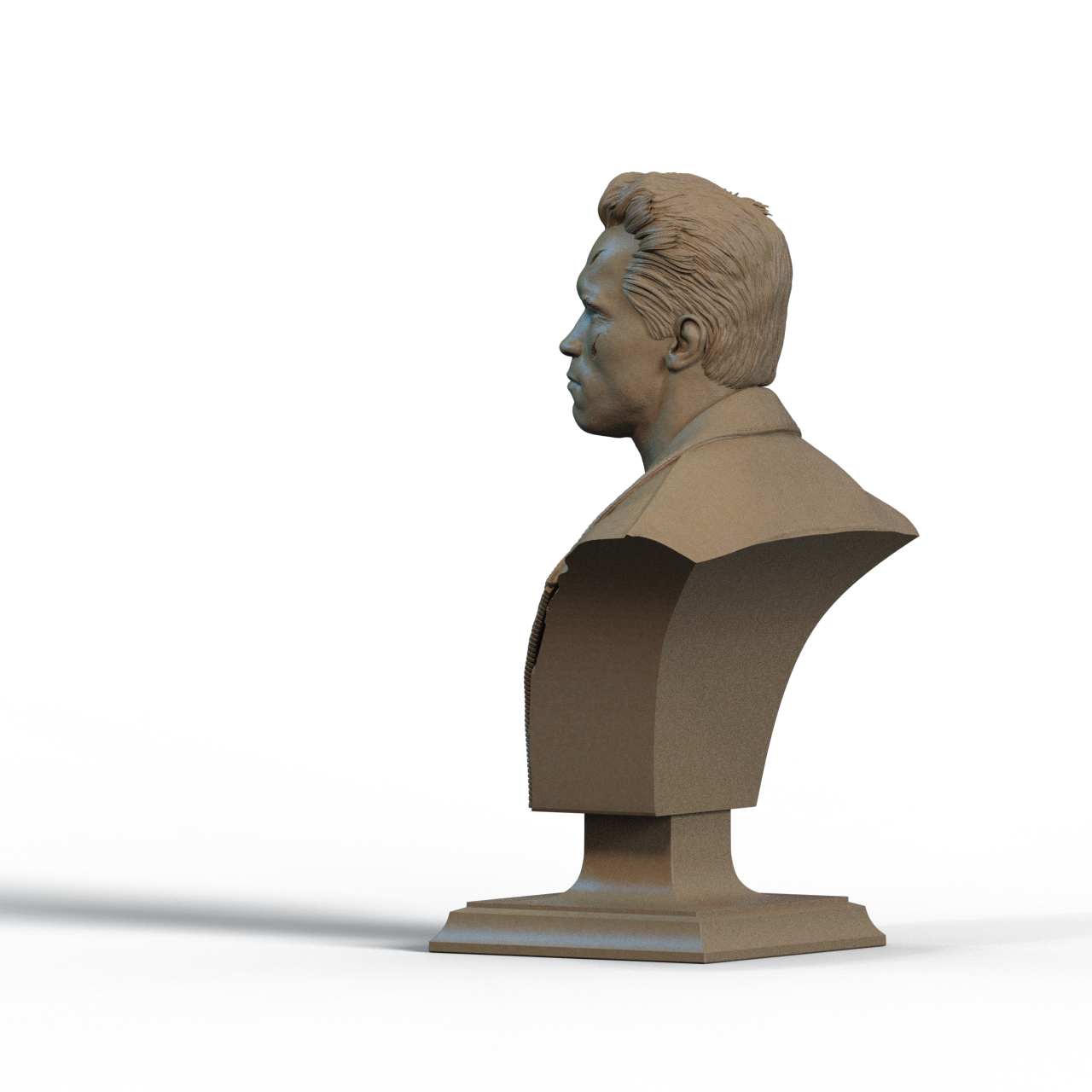 Digital STL Terminator Bust v2