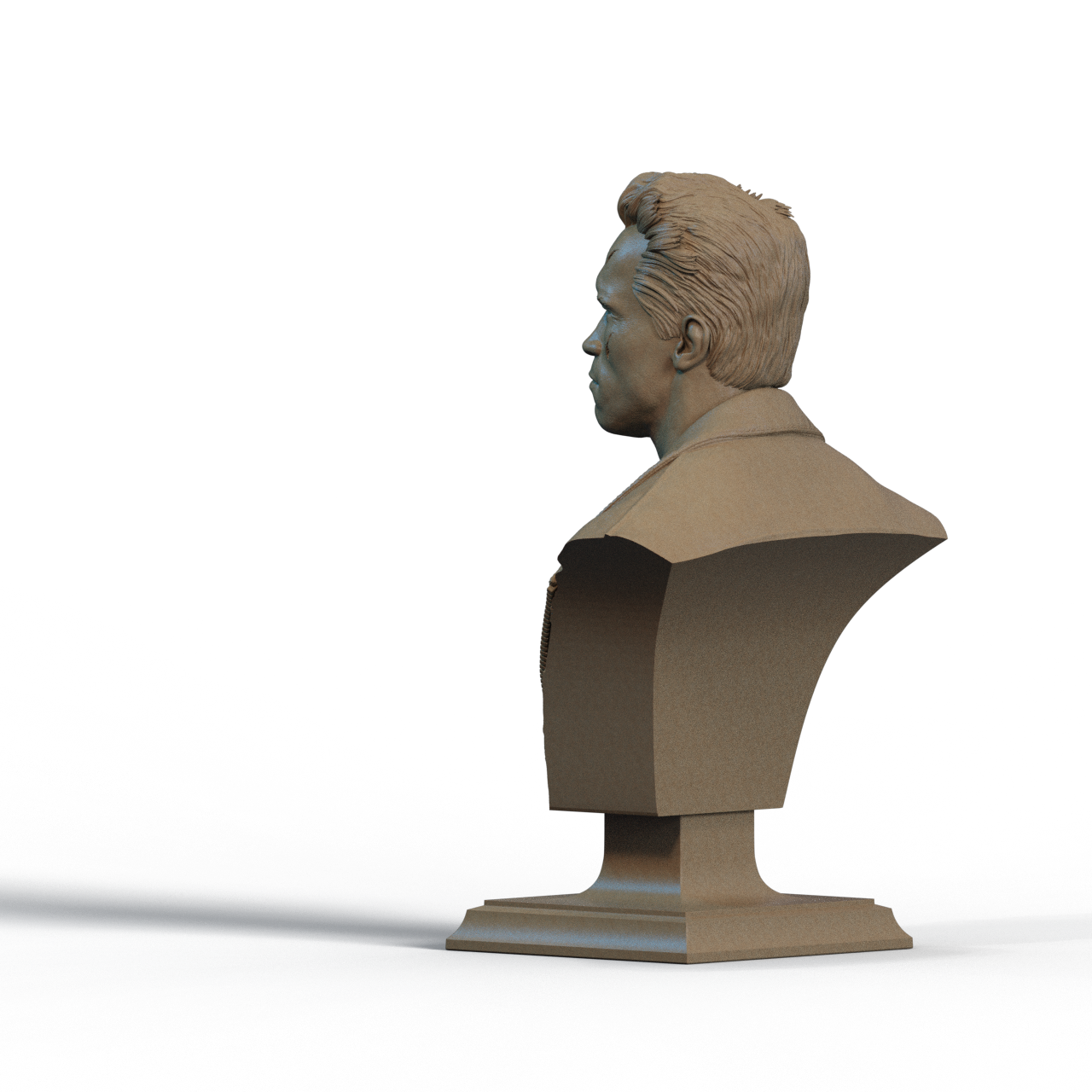 Digital STL Terminator Bust v2