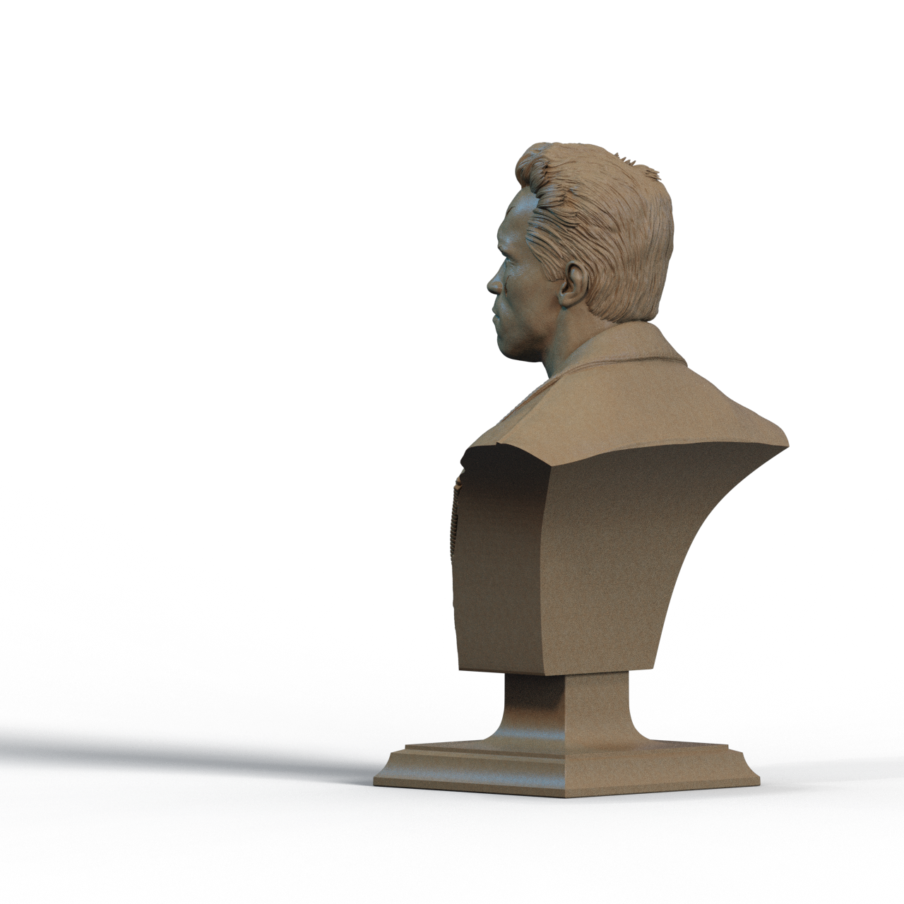 Digital STL Terminator Bust v2