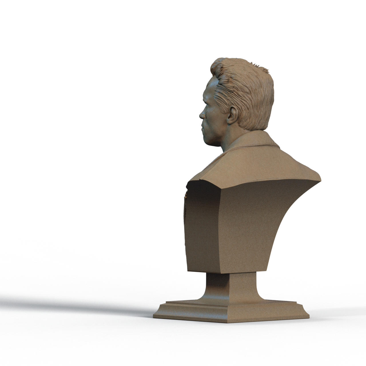 Digital STL Terminator Bust v2