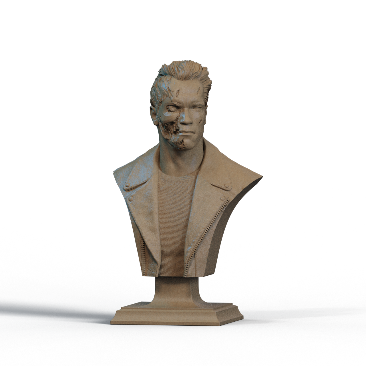 Digital STL Terminator Bust v2