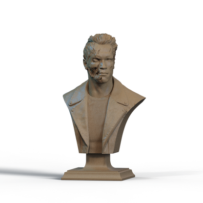 Digital STL Terminator Bust v2