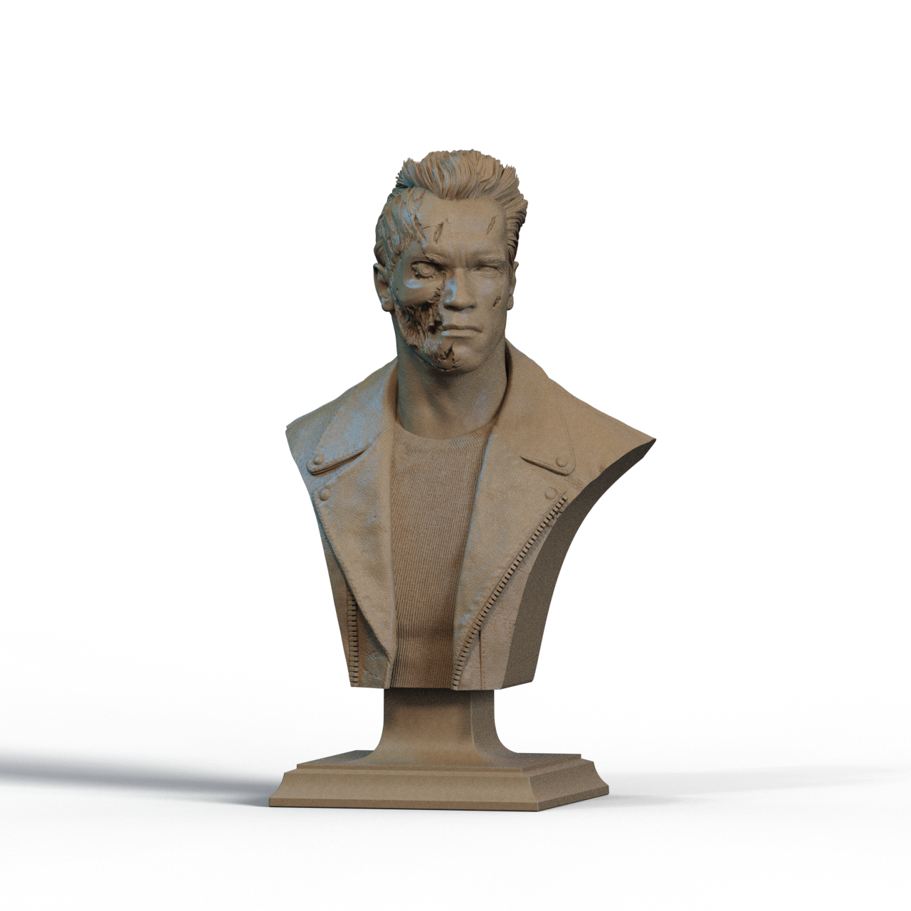 Digital STL Terminator Bust v2