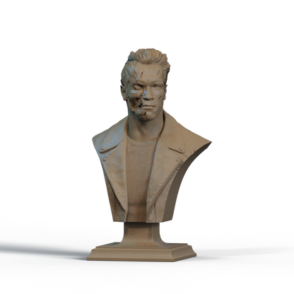 Digital STL Terminator Bust v2