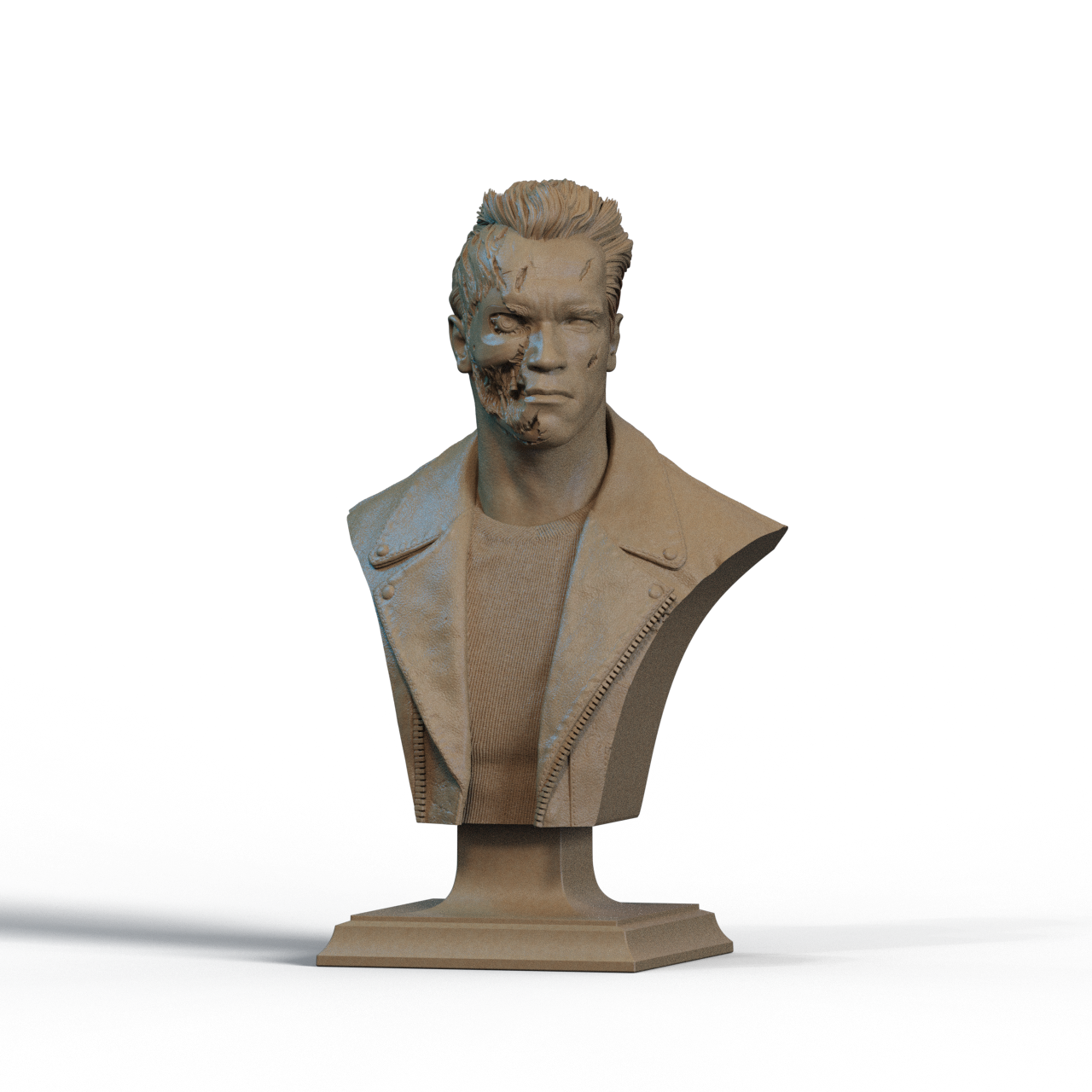 Digital STL Terminator Bust v2