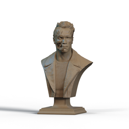 Digital STL Terminator Bust v2