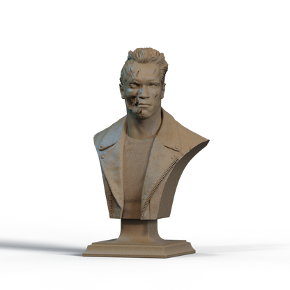 Digital STL Terminator Bust v2