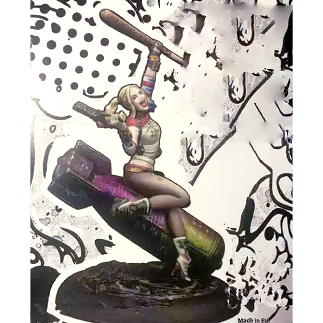 35mm Resin Model Kit Beautiful Girl Harley Quinn Unpainted - Model-Fan-Store