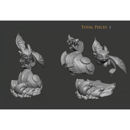 Digital STL Toothless