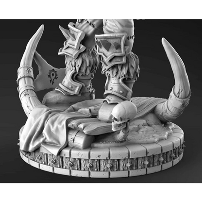 Digital STL Garrosh Hellscream Orc