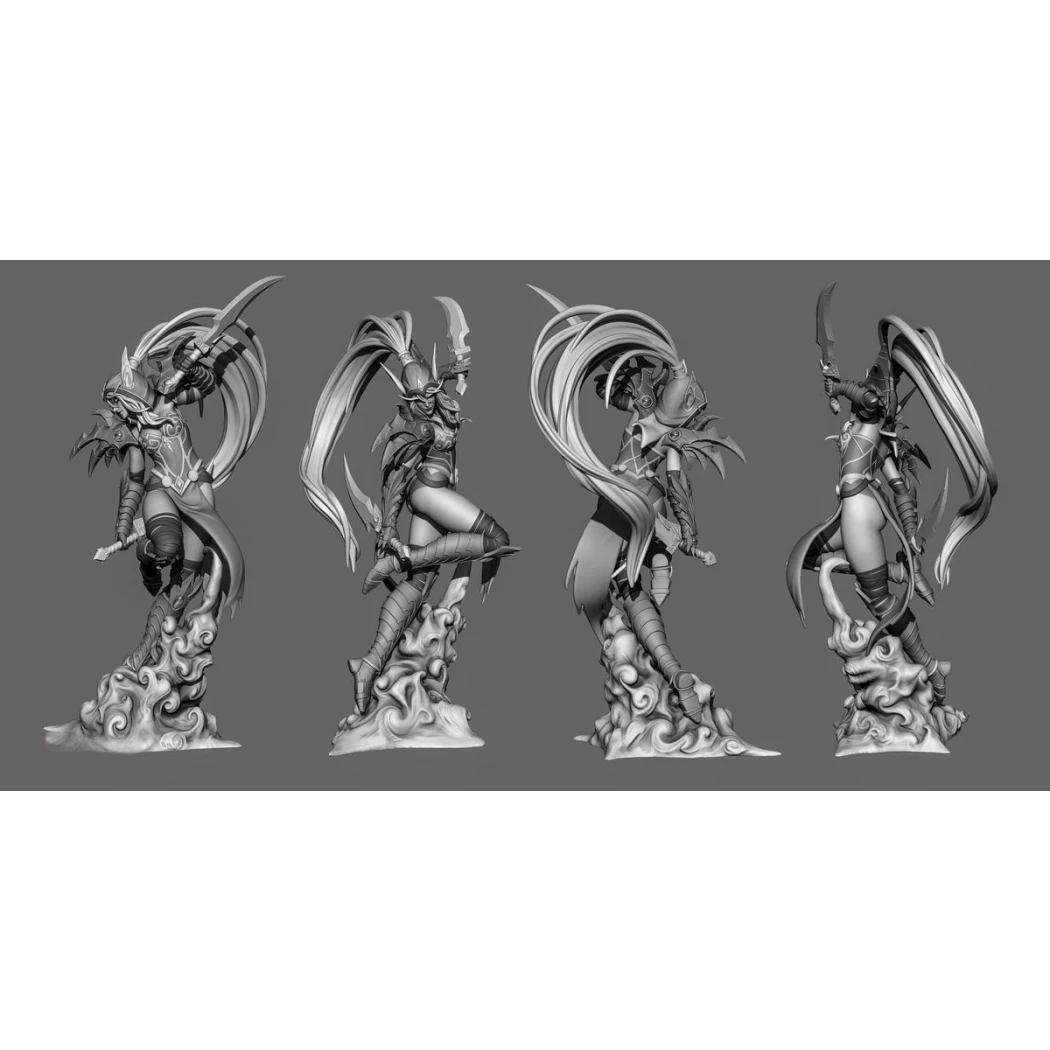 Digital STL Valeera Saguinar Beautiful Girl