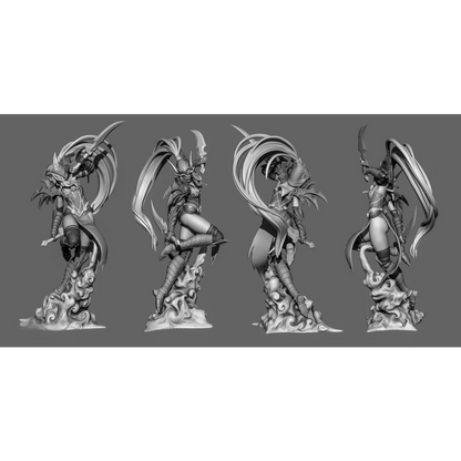 Digital STL Valeera Saguinar Beautiful Girl