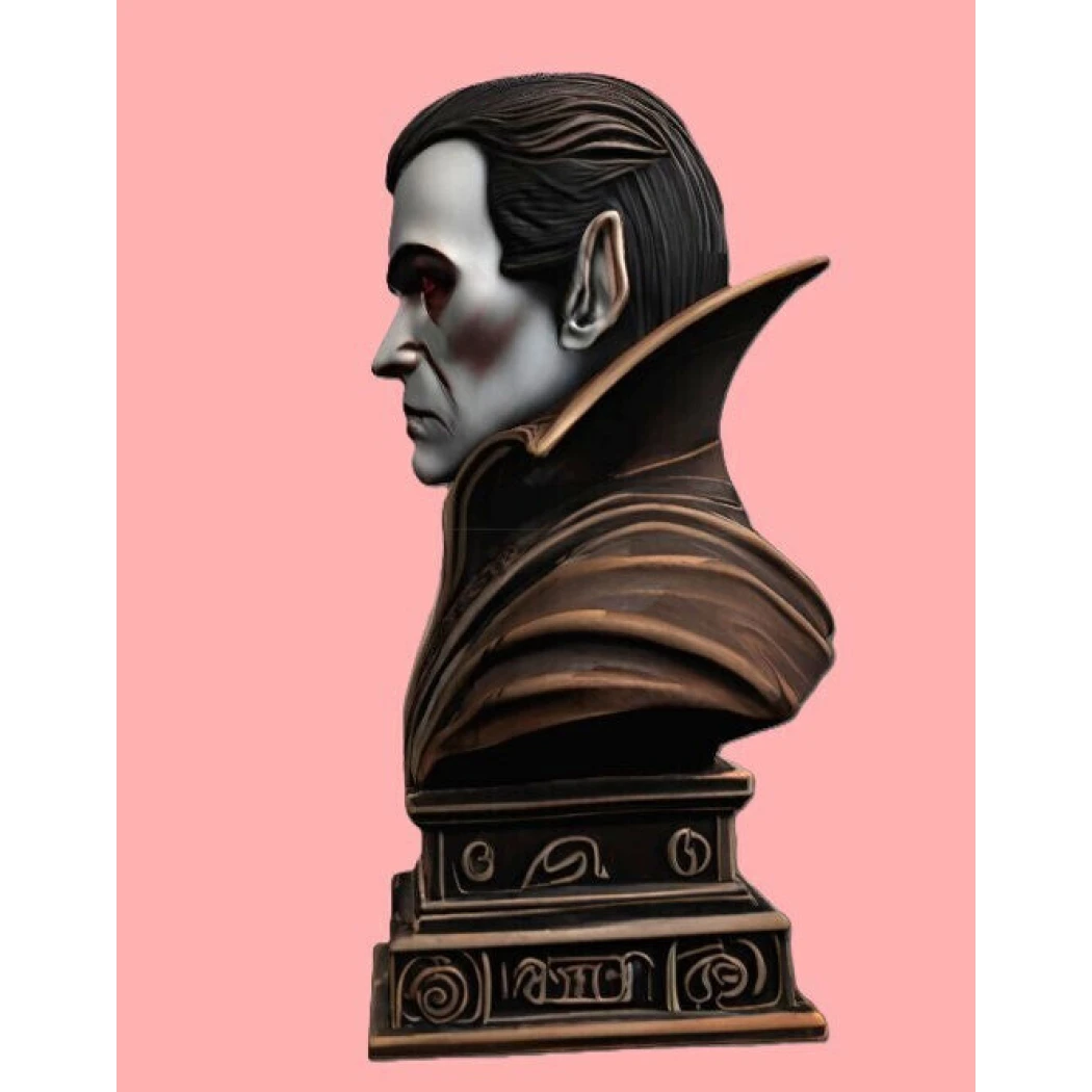 Digital STL Dark Lord Vampire Bust