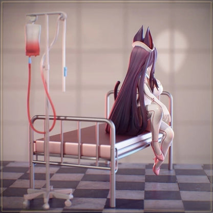 Digital STL Cat Nurse Yomi