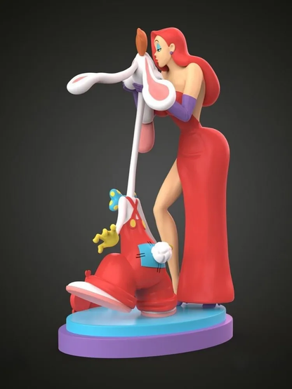 1/35 - 1/6 3D Print Model Kit Beautiful Girl Jessica Unpainted