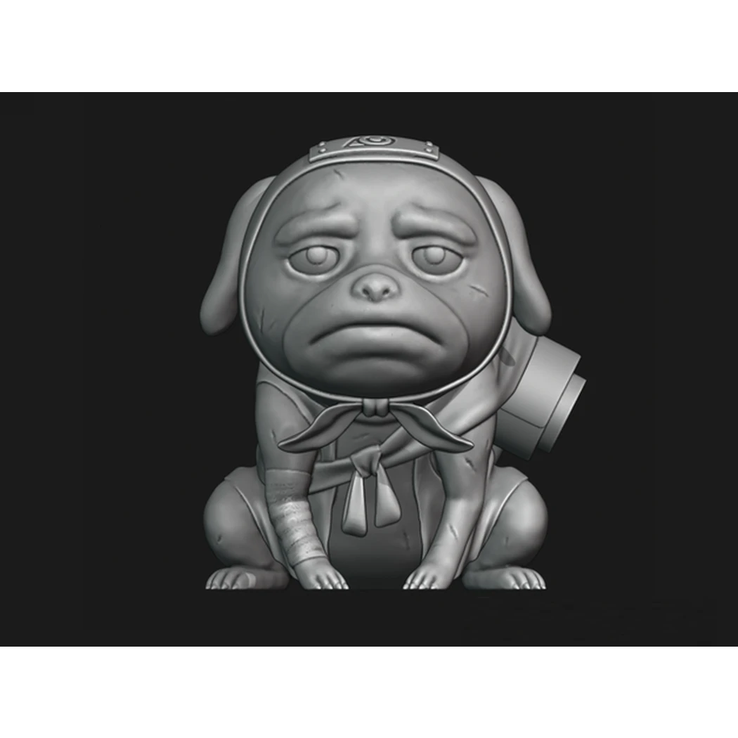 Digital STL Naruto - Pakkun