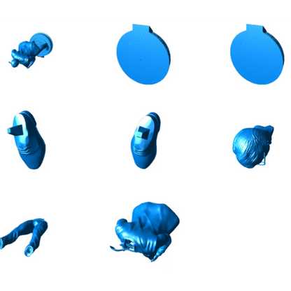 Digital STL Superman Clark Kent