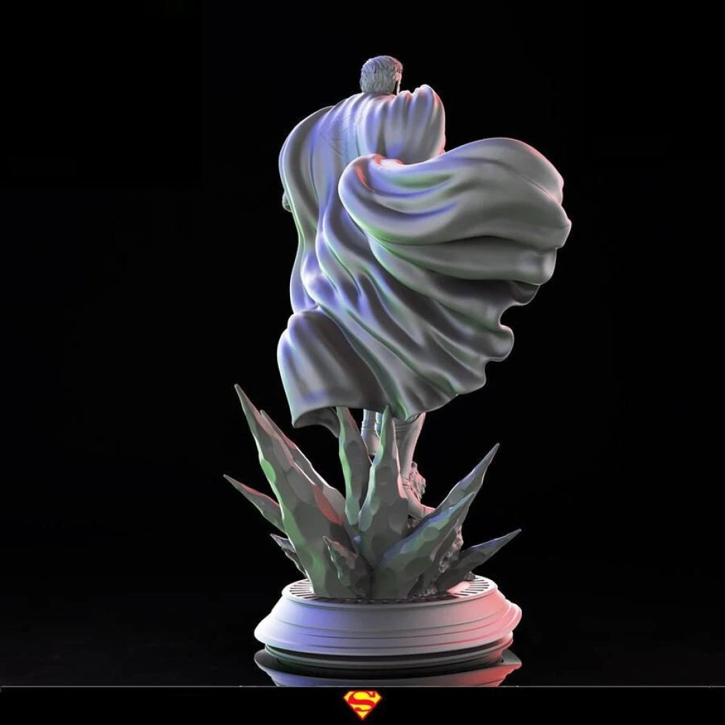 Digital STL Superman Diorama