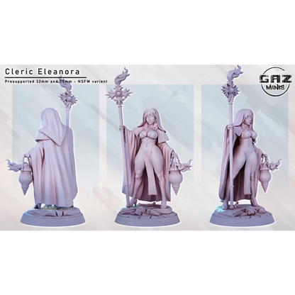 Digital STL Cleric Eleanora