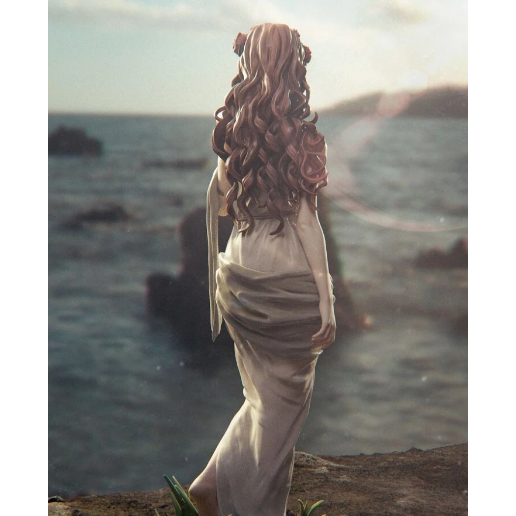 Digital STL Persephone Beautiful Girl