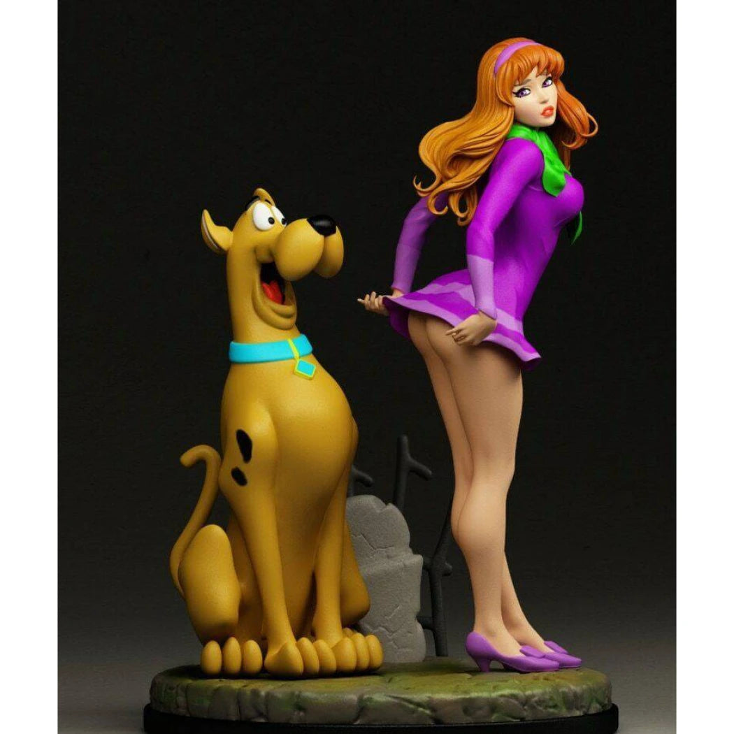 1/18 100mm 3D Print Model Kit Nudes Beautiful Girl Woman and Scooby-Doo Unpainted - Model-Fan-Store